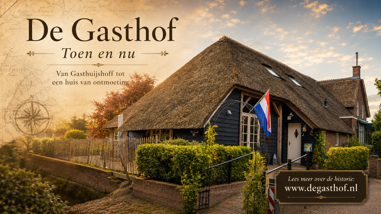 De Gasthof in Bruchem, thuisbasis van Christengemeente Bruchem